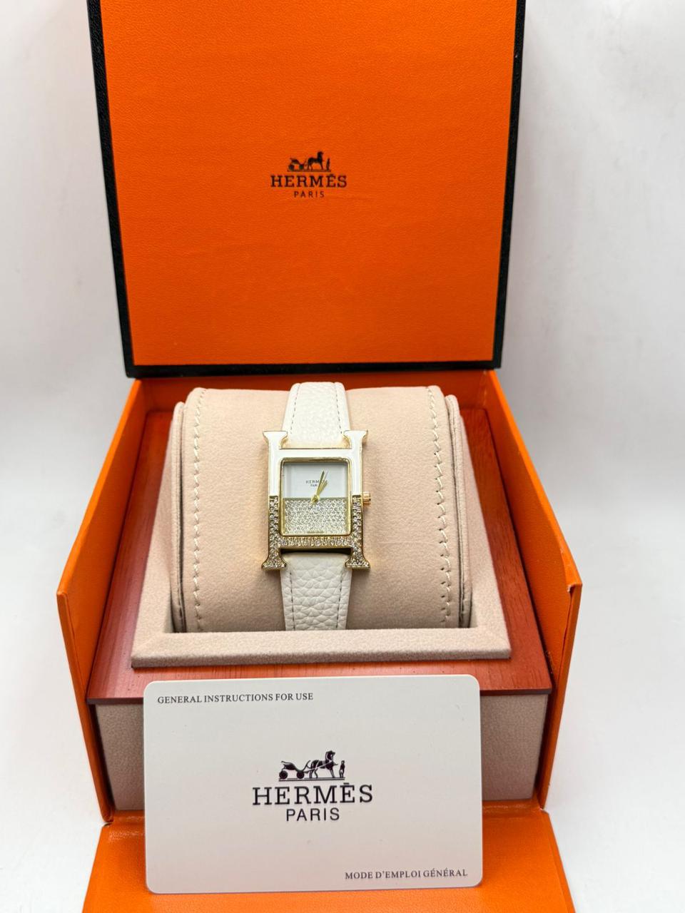 Hermes Inspired H Shape Watch for Women Luxury Designer Watch