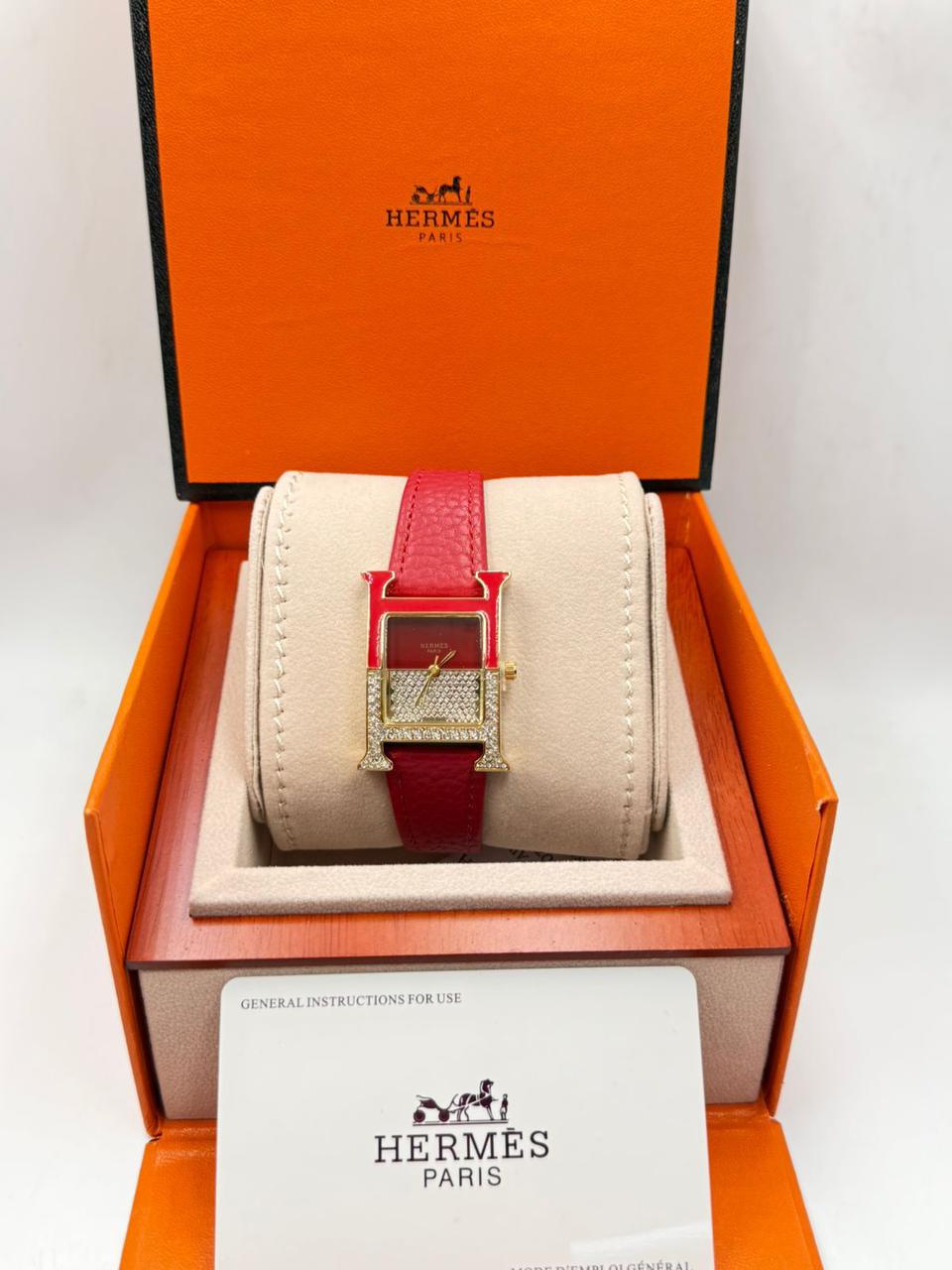 Hermes Inspired H Shape Watch for Women Luxury Designer Watch