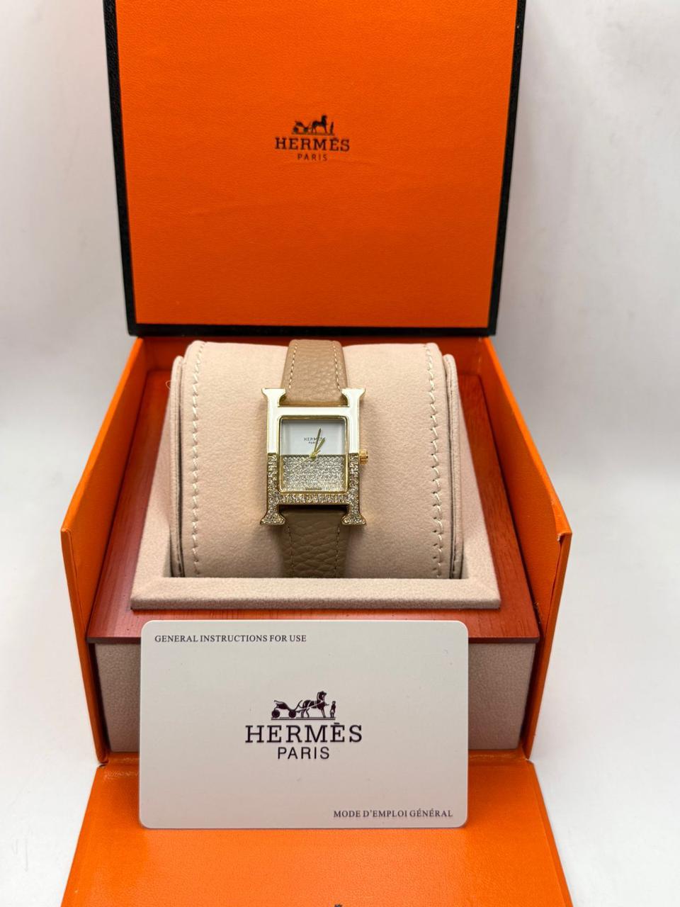 Hermes Inspired H Shape Watch for Women Luxury Designer Watch