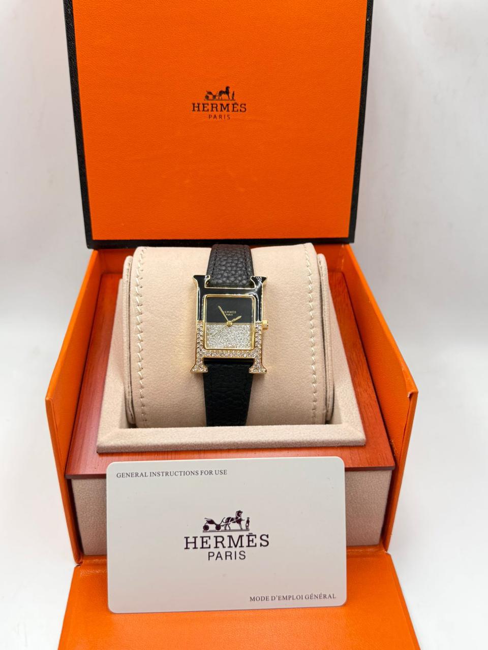 Hermes Inspired H Shape Watch for Women Luxury Designer Watch