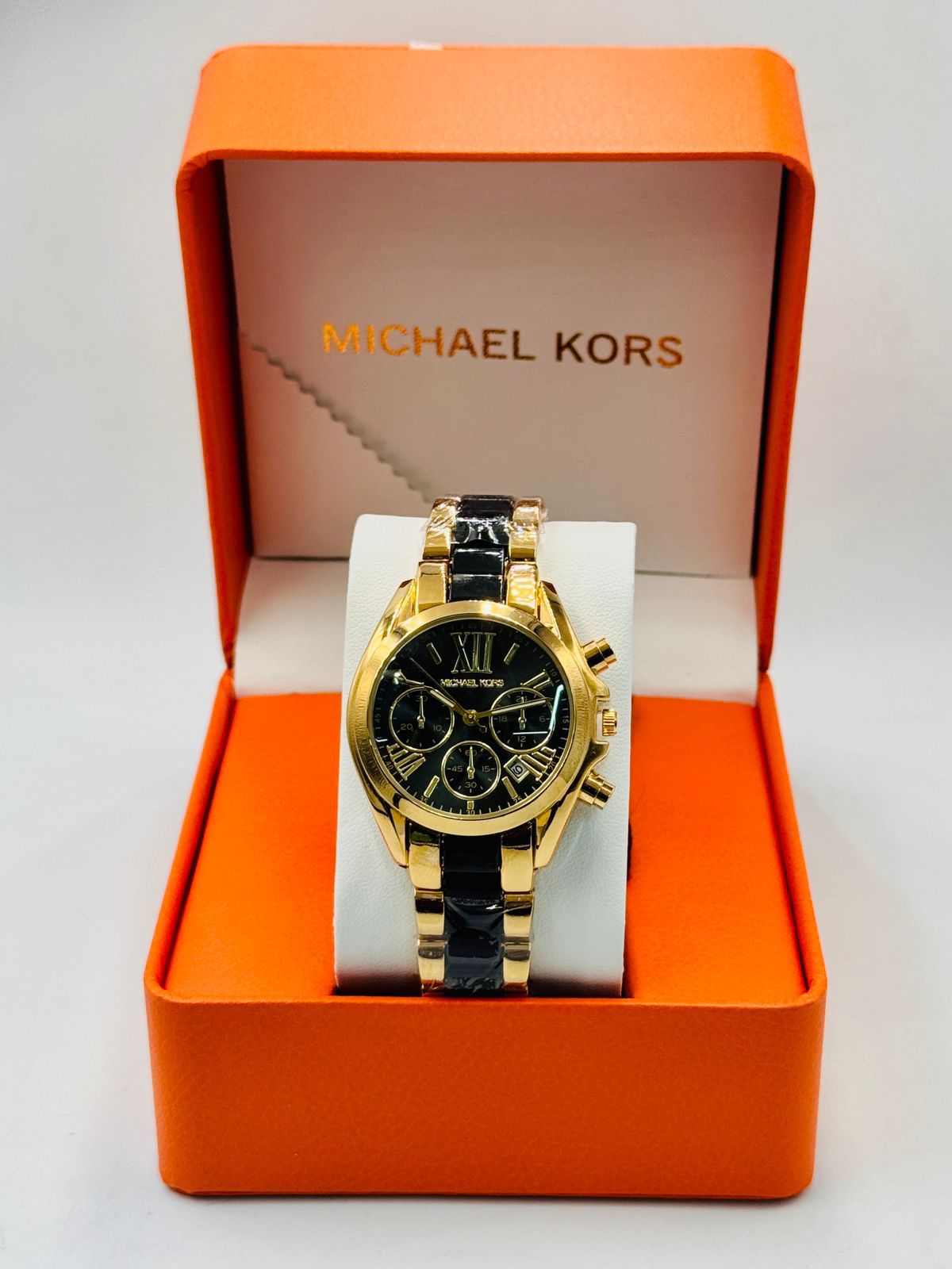 Michael Kors Women’s Chronograph Watch Luxury Stainless Steel Designer Wristwatch