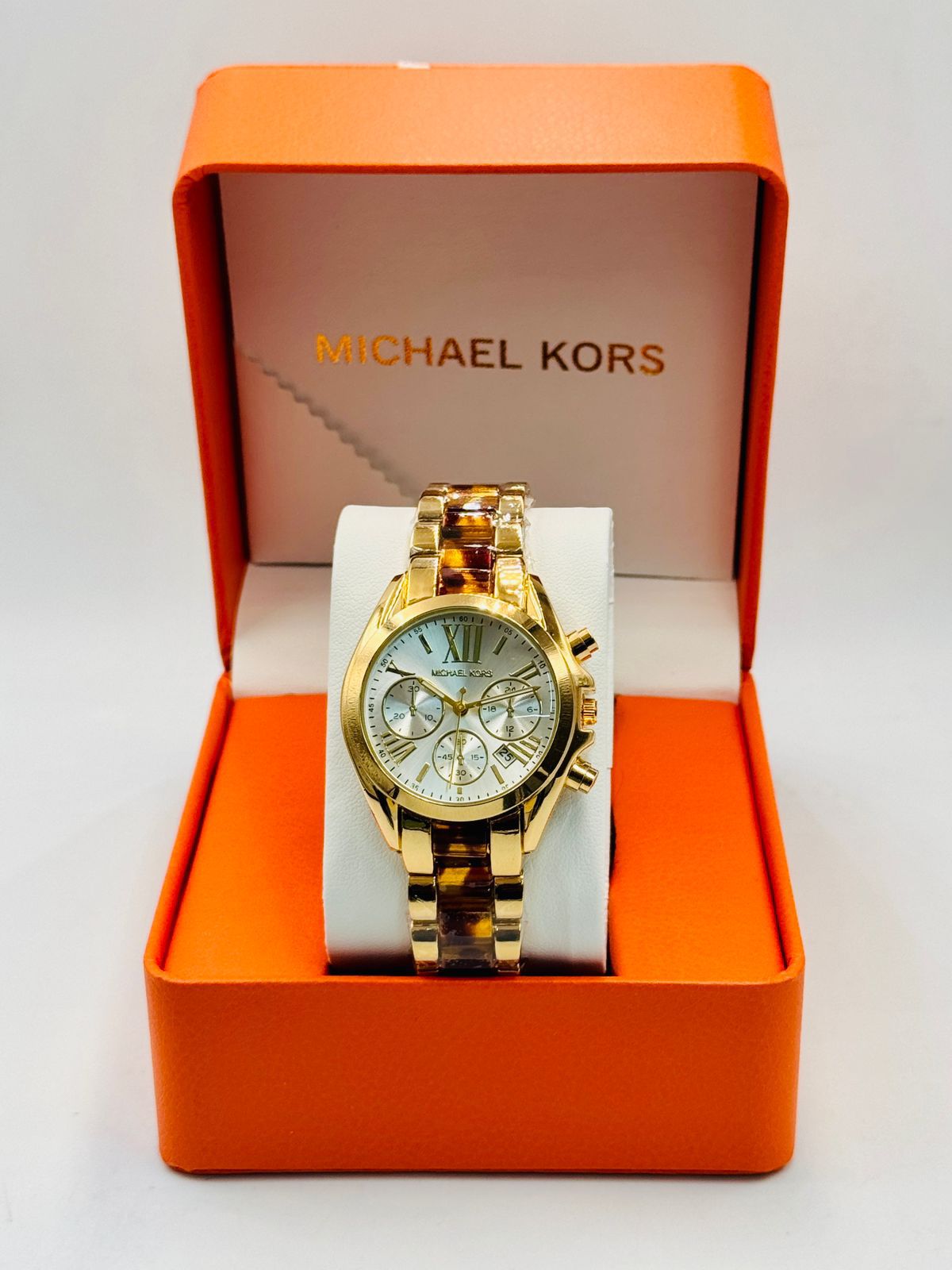 Michael Kors Women’s Chronograph Watch Luxury Stainless Steel Designer Wristwatch