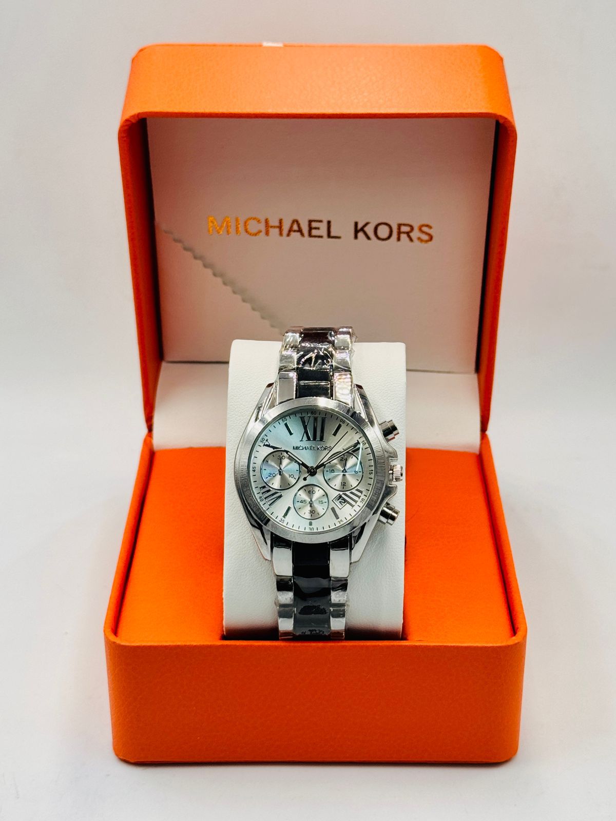 Michael Kors Women’s Chronograph Watch Luxury Stainless Steel Designer Wristwatch