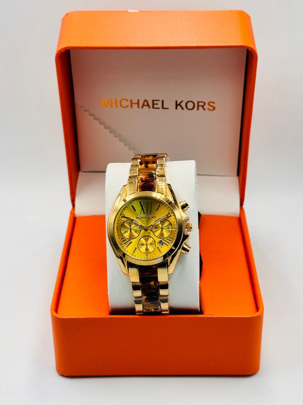 Michael Kors Women’s Chronograph Watch Luxury Stainless Steel Designer Wristwatch