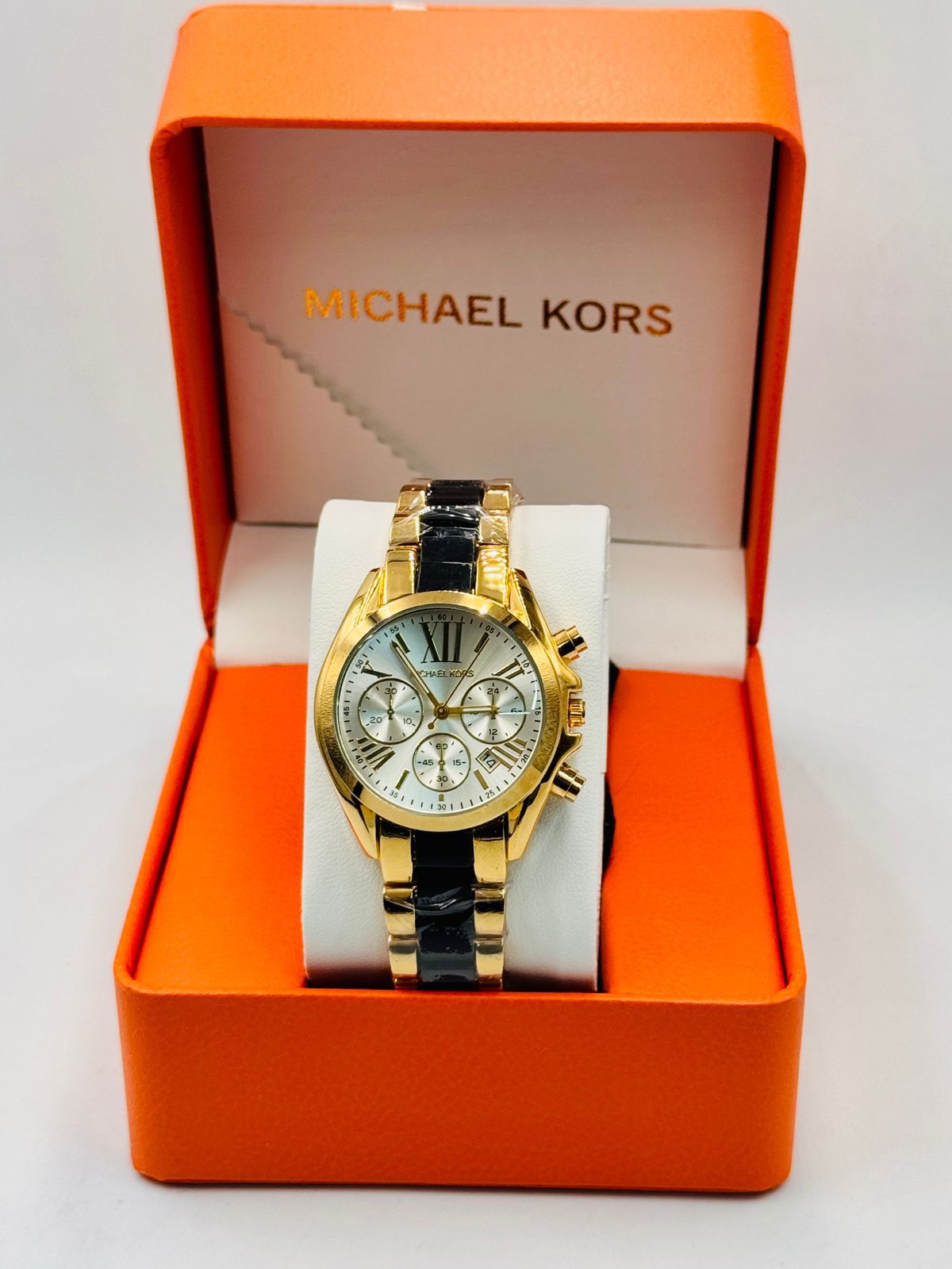 Michael Kors Women’s Chronograph Watch Luxury Stainless Steel Designer Wristwatch
