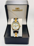 Tissot Women’s Luxury Watch Stainless Steel Two Tone Designer Wristwatch