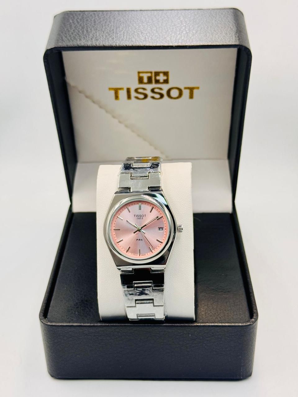 Tissot Women’s Luxury Watch Stainless Steel Two Tone Designer Wristwatch