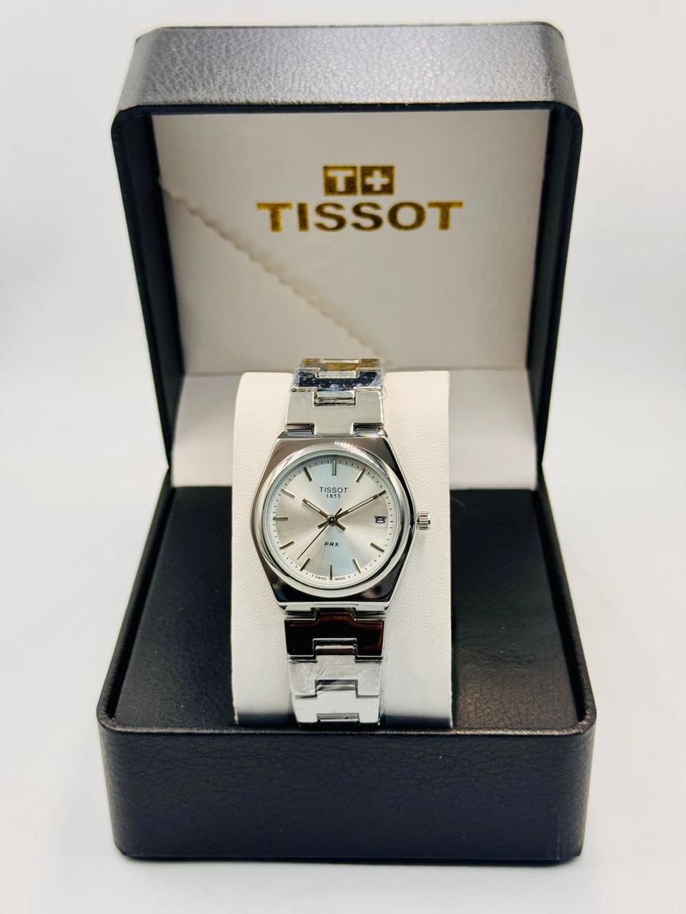 Tissot Women’s Luxury Watch Stainless Steel Two Tone Designer Wristwatch