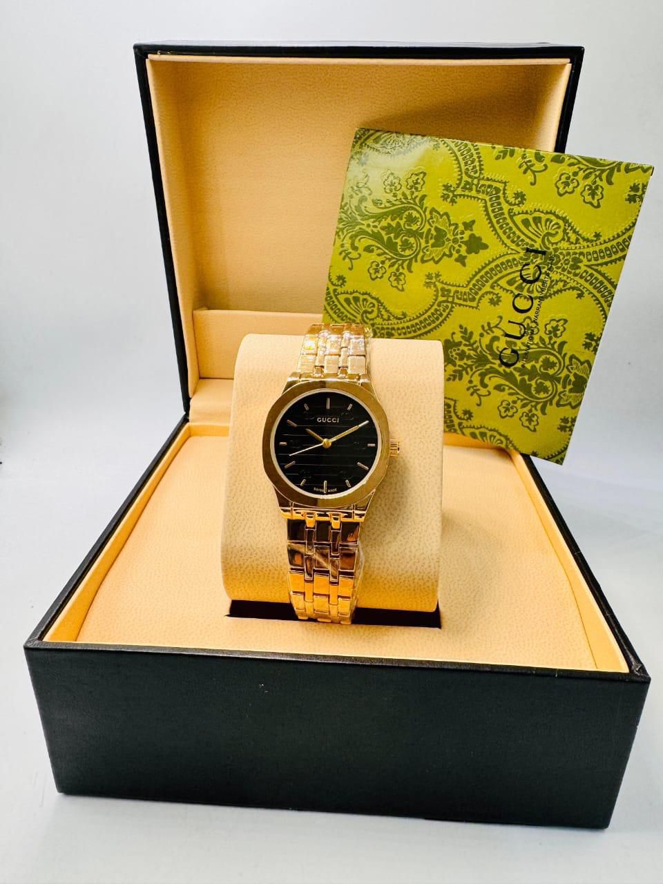 Gucci Women’s Luxury Watch Stainless Steel Designer Wristwatch
