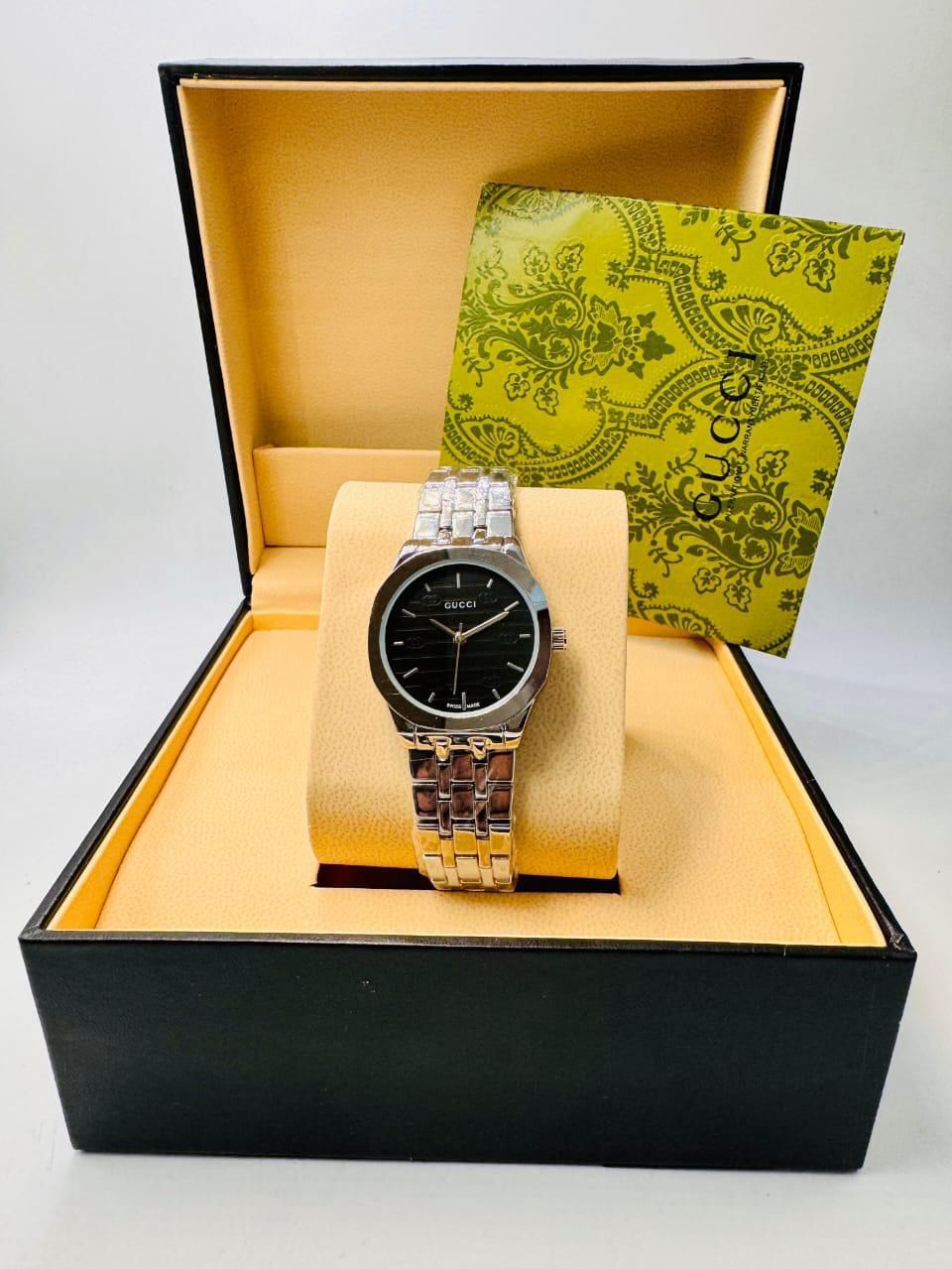 Gucci Women’s Luxury Watch Stainless Steel Designer Wristwatch