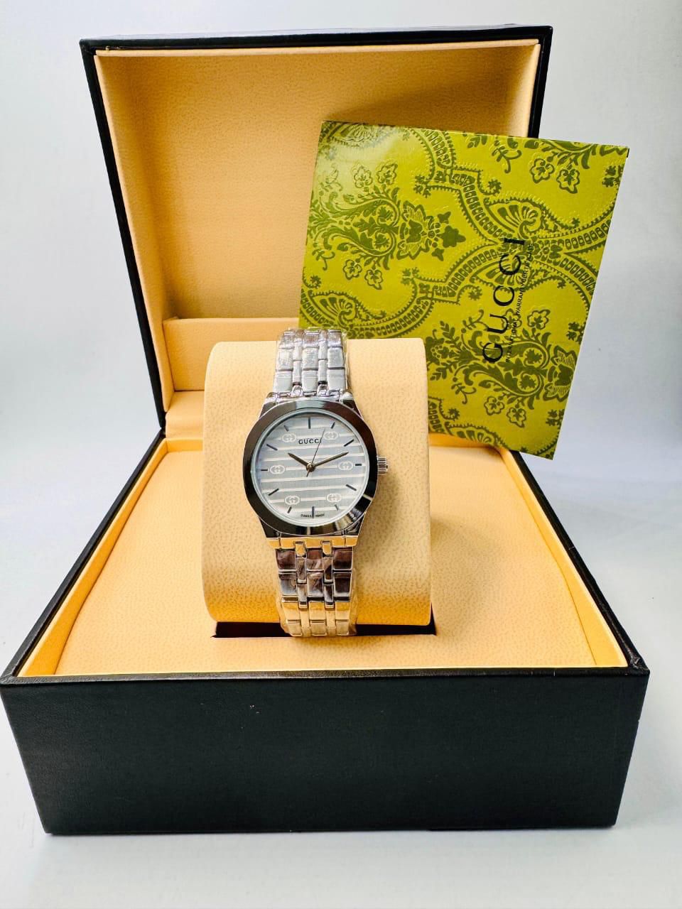 Gucci Women’s Luxury Watch Stainless Steel Designer Wristwatch