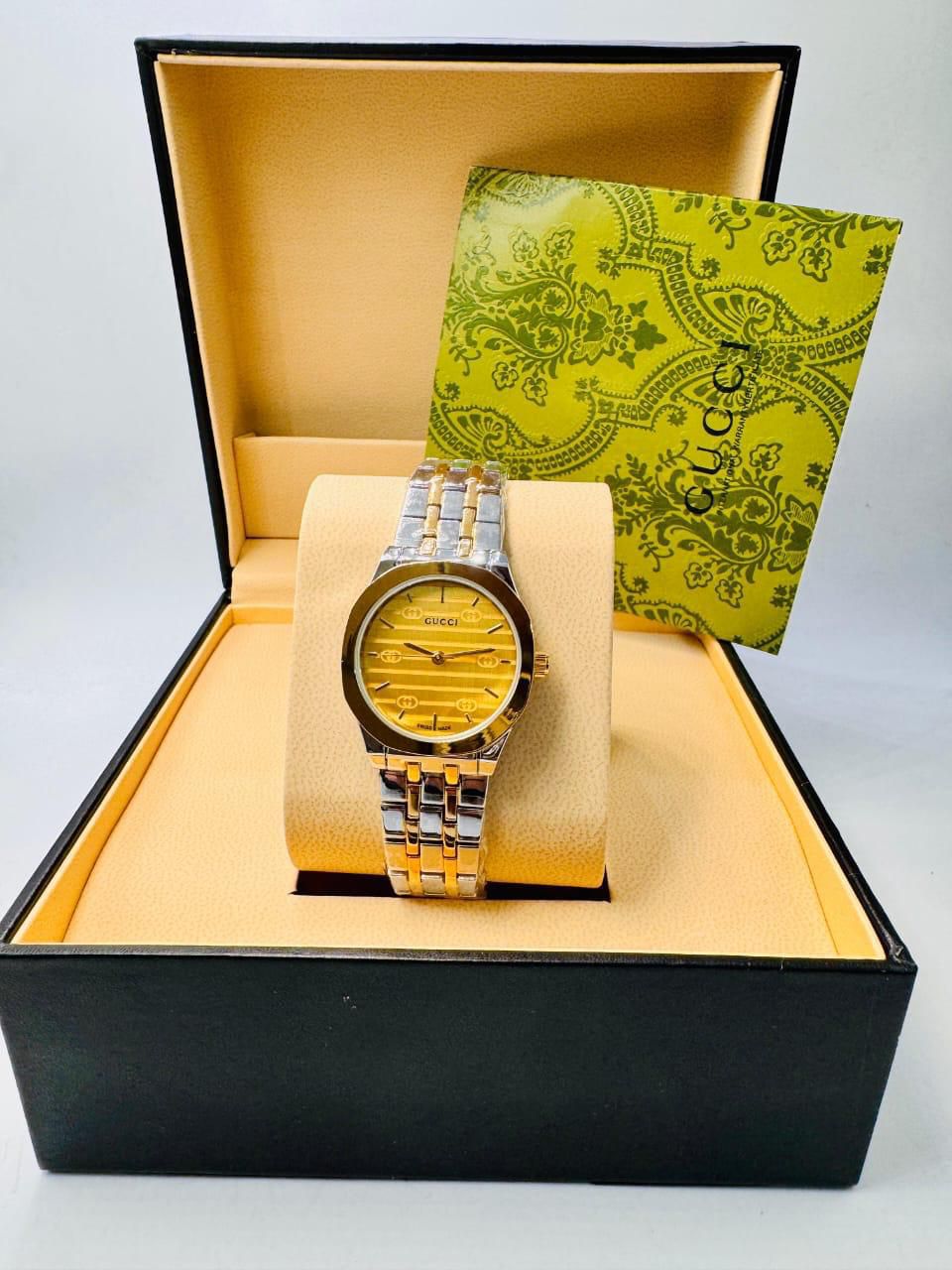 Gucci Women’s Luxury Watch Stainless Steel Designer Wristwatch