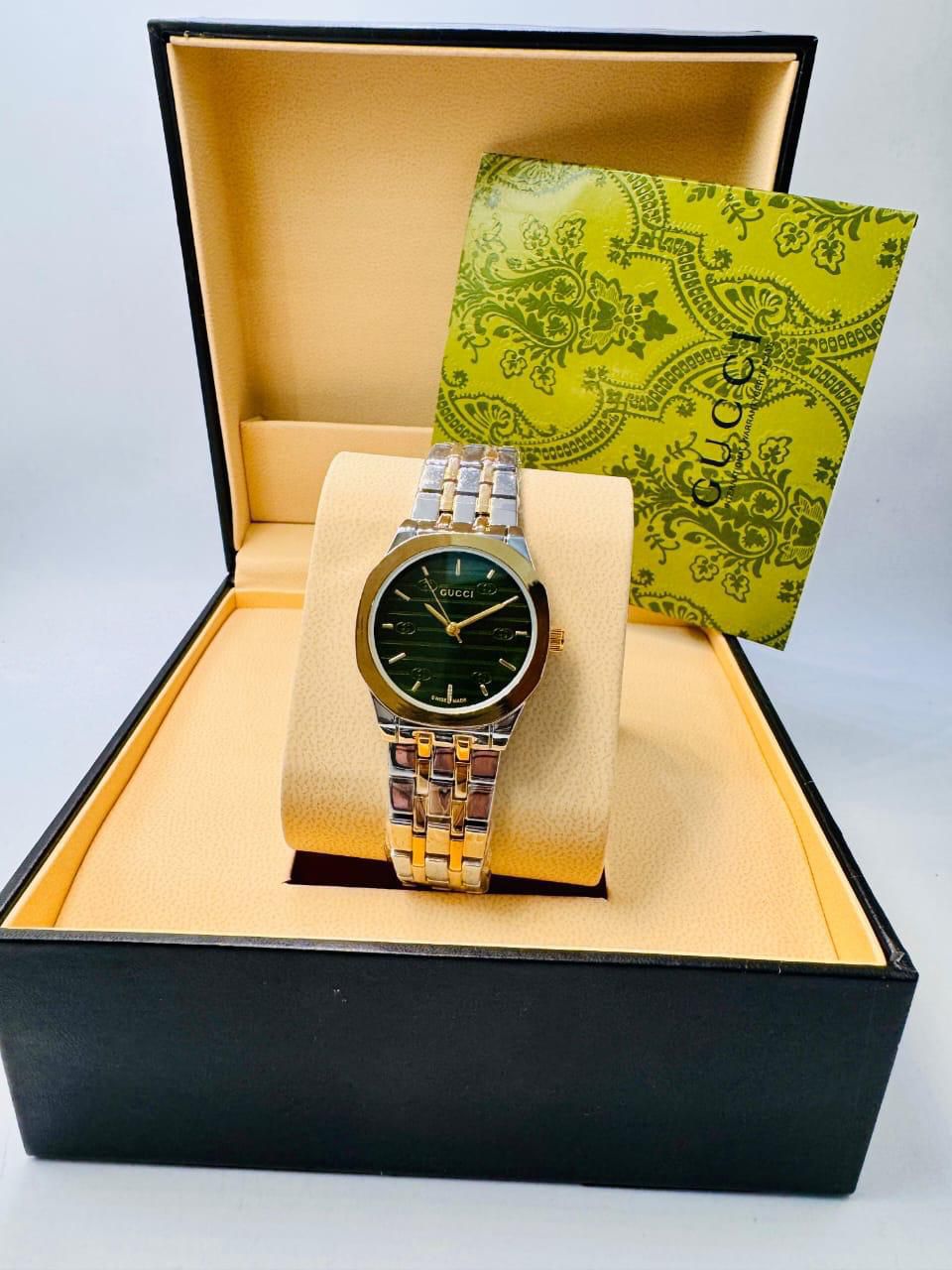 Gucci Women’s Luxury Watch Stainless Steel Designer Wristwatch