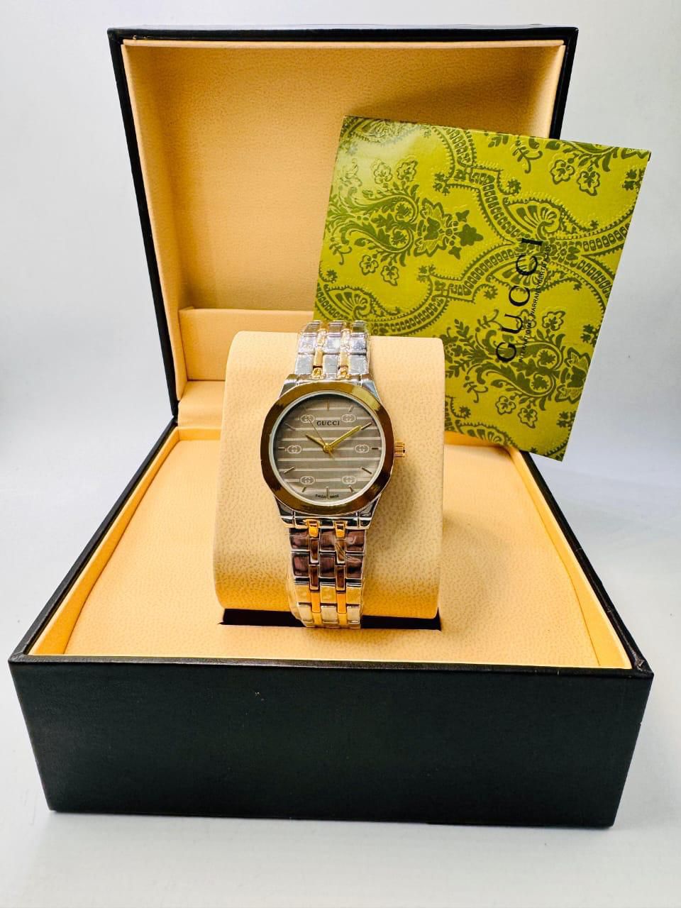 Gucci Women’s Luxury Watch Stainless Steel Designer Wristwatch