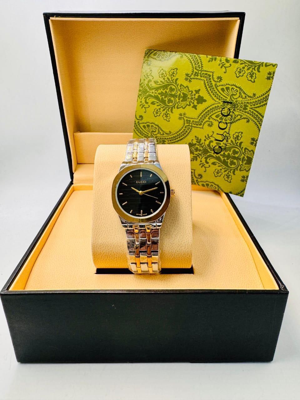 Gucci Women’s Luxury Watch Stainless Steel Designer Wristwatch