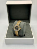 Dior Women's Luxury Crystal Bezel Gold Watch