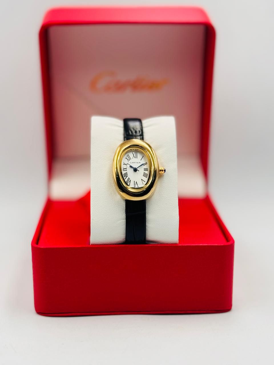 Cartier Baignoire Style Oval Watch for Women