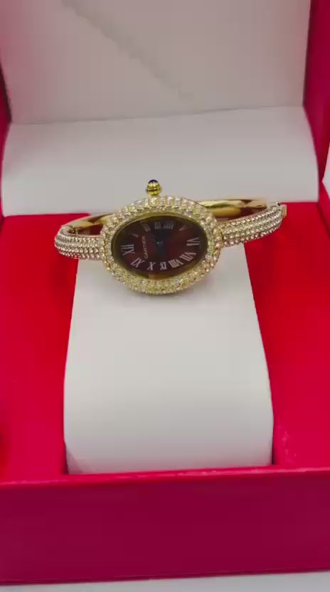 Cartier Women’s Luxury Diamond Style Watch