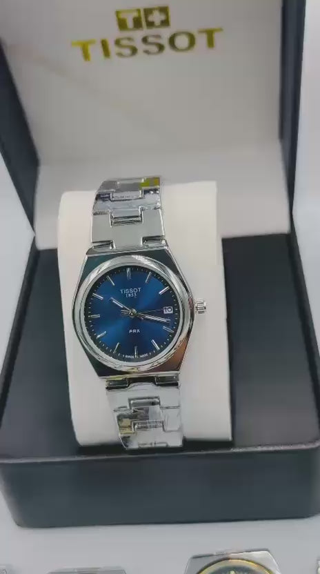 Tissot Women’s Luxury Watch Stainless Steel Two Tone Designer Wristwatch